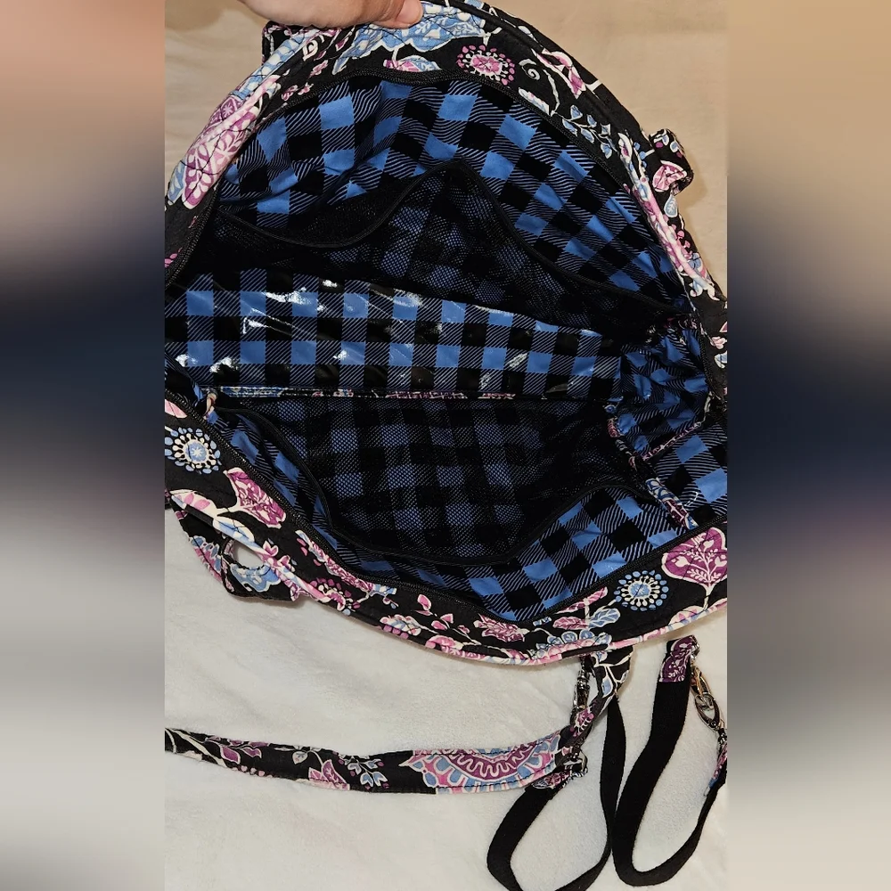 Vera Bradley Diaper Bag In Alpine Floral - Picture 8 of 13